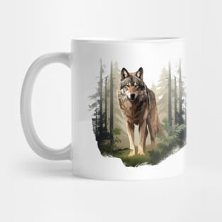 Grey Wolf Mug